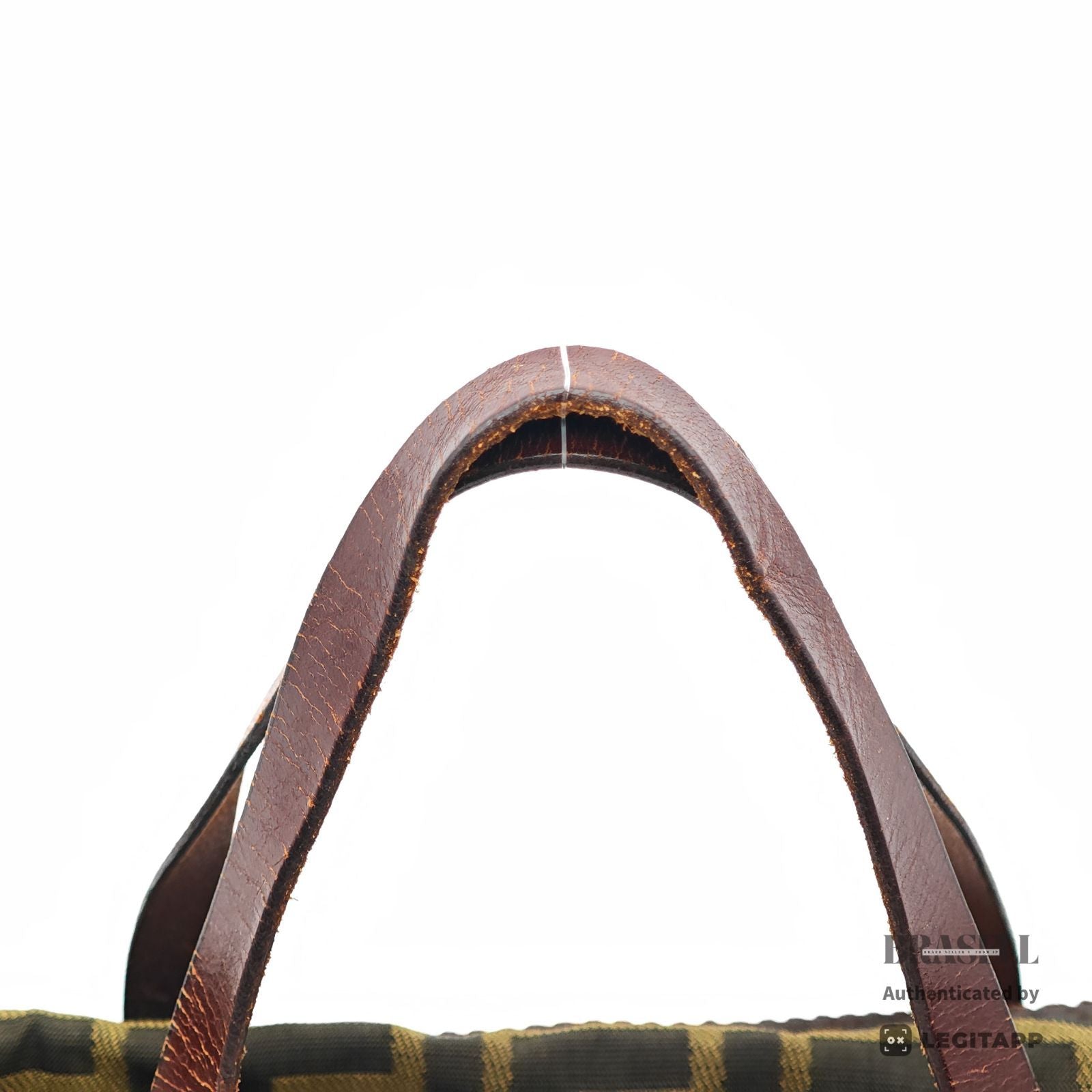 FENDI Zucca Nylon Brown Tote Bag 【ImportFeeFREE】