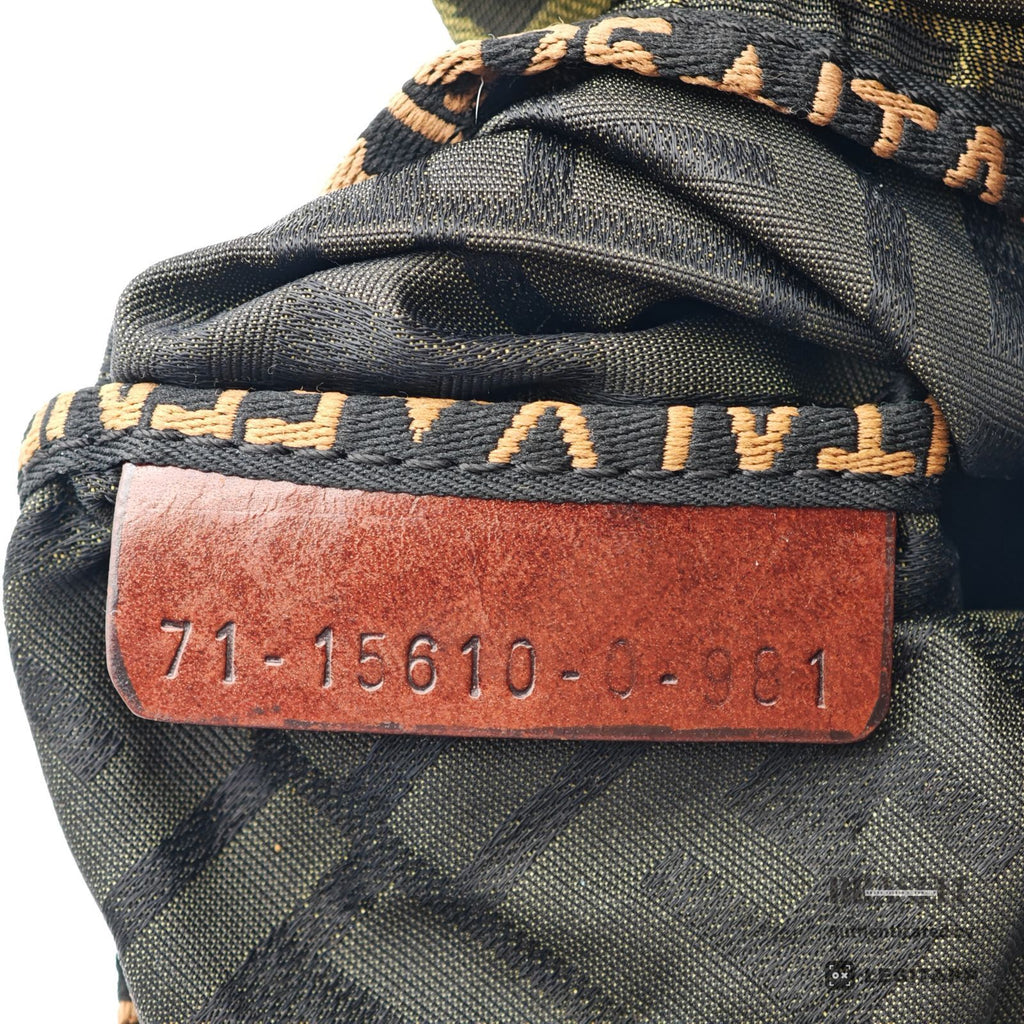 FENDI Zucca Nylon Brown Tote Bag 【ImportFeeFREE】