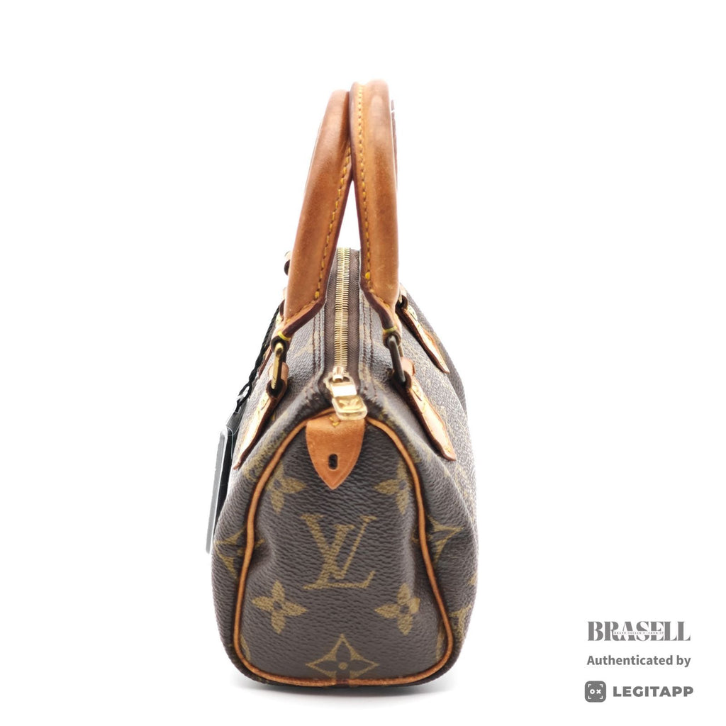 Louis Vuitton Mini Speedy Monogram Handbag M41534 Brown 【ImportFeeFREE】