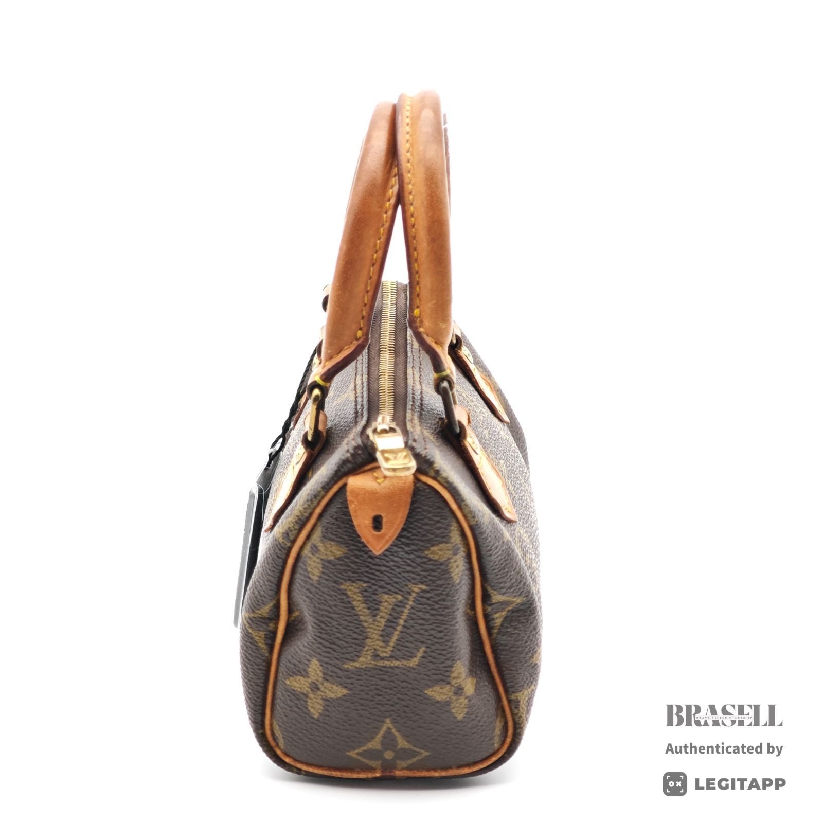 Louis Vuitton Mini Speedy Monogram Handbag M41534 Brown 【ImportFeeFREE】