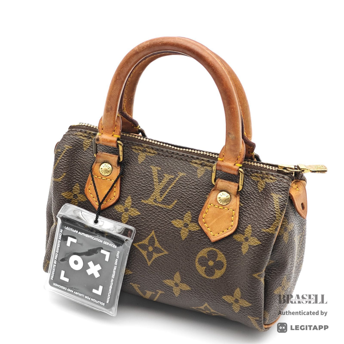 Louis Vuitton Mini Speedy Monogram Handbag M41534 Brown 【ImportFeeFREE】