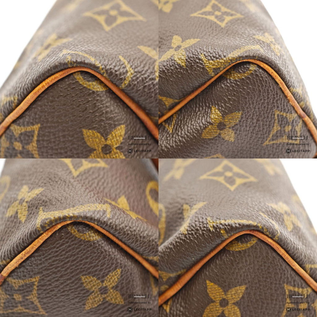 Louis Vuitton Mini Speedy Monogram Handbag M41534 Brown 【ImportFeeFREE】
