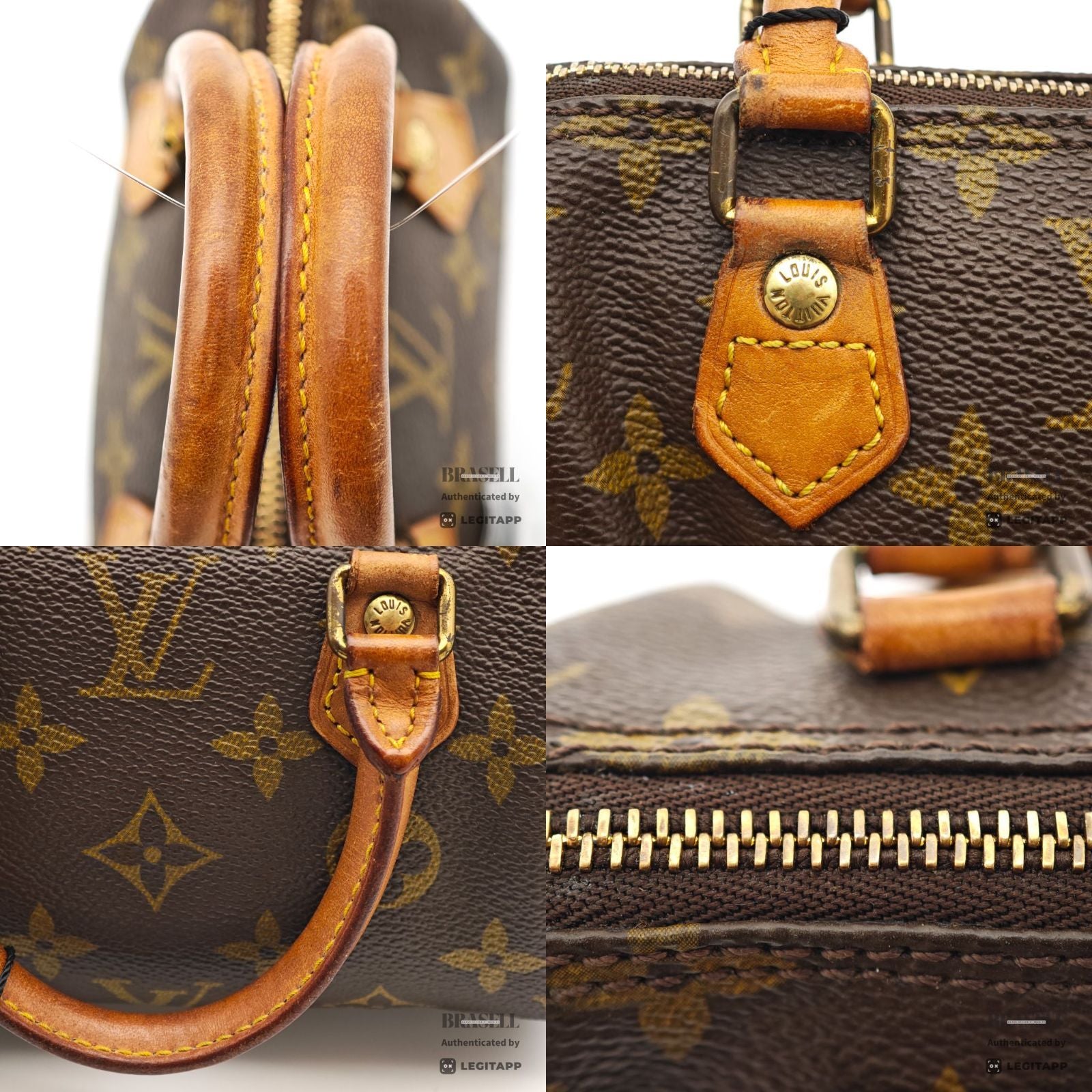 Louis Vuitton Mini Speedy Monogram Handbag M41534 Brown 【ImportFeeFREE】