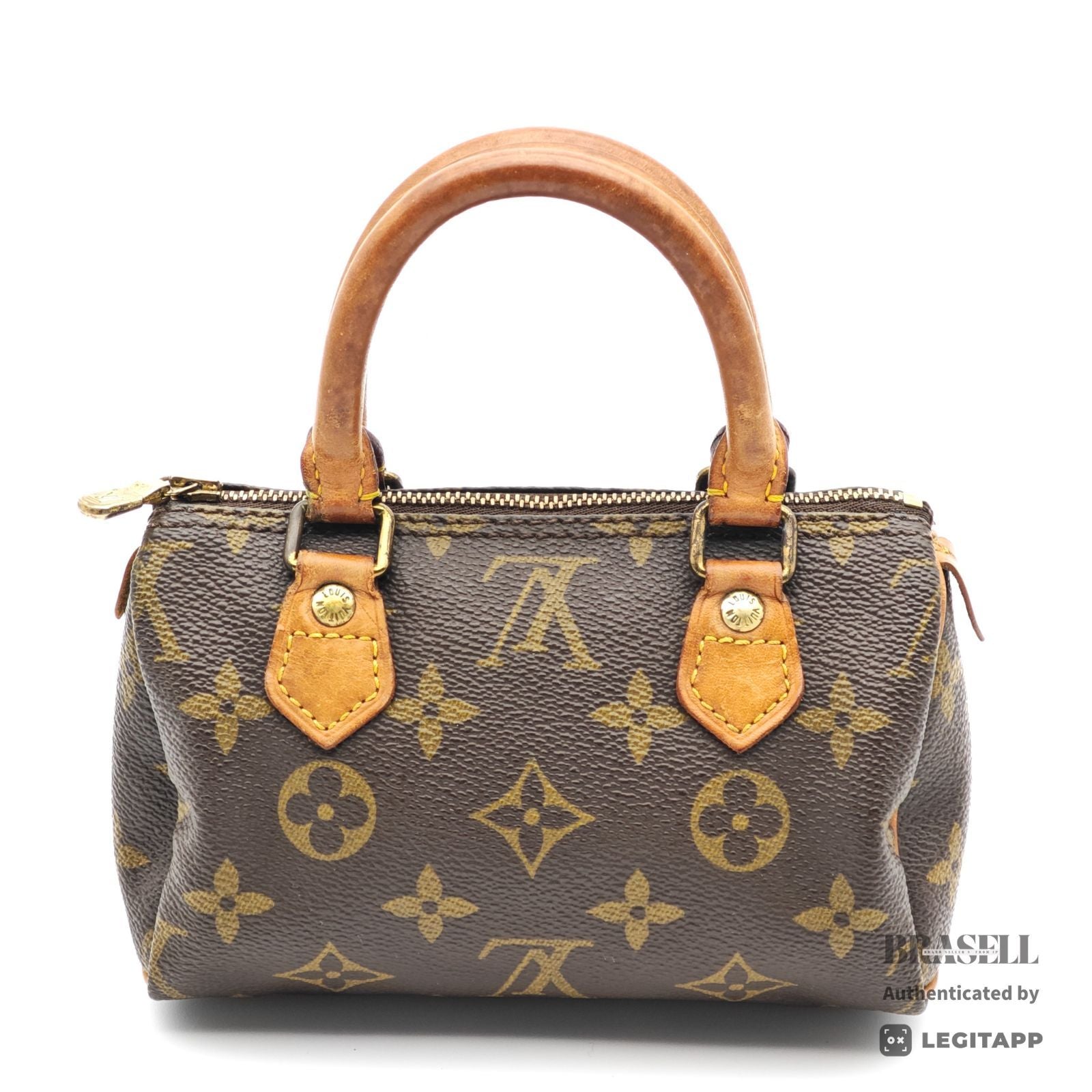 Louis Vuitton Mini Speedy Monogram Handbag M41534 Brown 【ImportFeeFREE】
