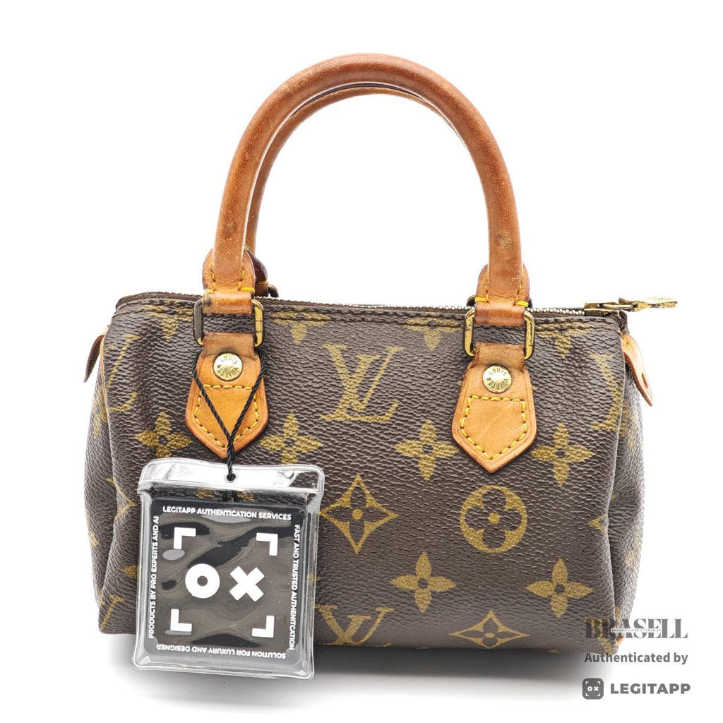 Louis Vuitton Mini Speedy Monogram Handbag M41534 Brown 【ImportFeeFREE】