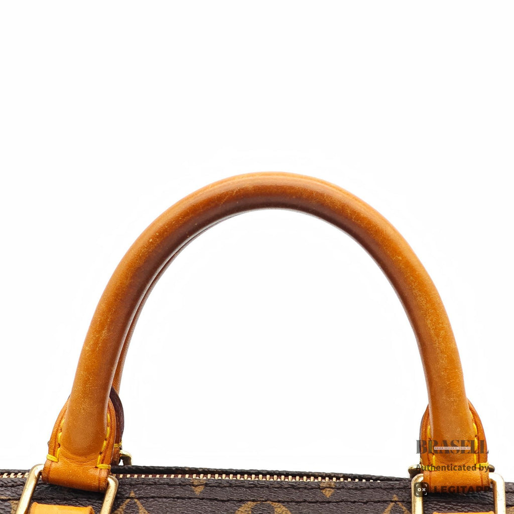 Louis Vuitton Speedy 30 Monogram M41526 Handbag Brown [Import Fee Free]