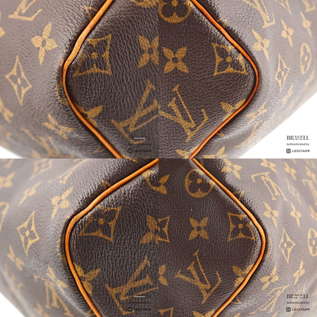Louis Vuitton Speedy 30 Monogram M41526 Handbag Brown [Import Fee Free]