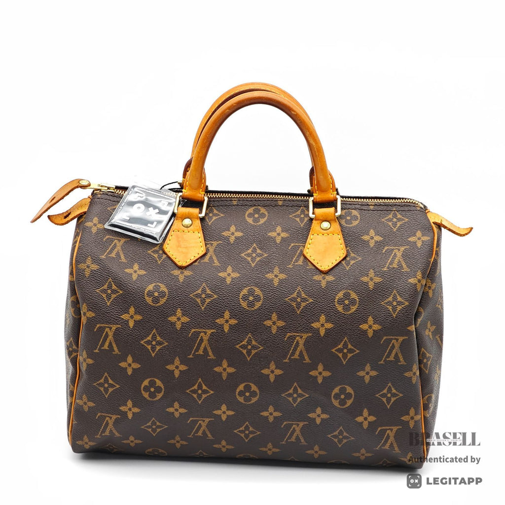 Louis Vuitton Speedy 30 Monogram M41526 Handbag Brown [Import Fee Free]