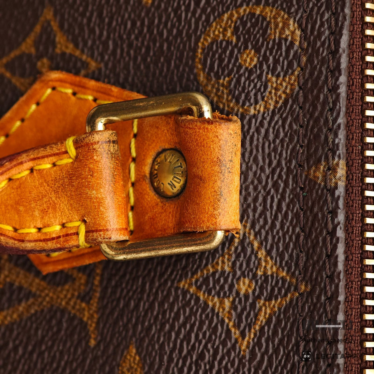 Louis Vuitton Speedy 30 Monogram M41526 Handbag Brown [Import Fee Free]