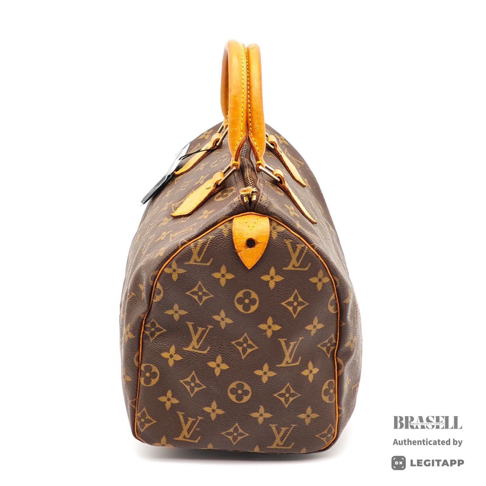 LOUIS VUITTON Speedy 30 Monogram Canvas Brown Hand Bag M41526 【ImportFeeFREE】