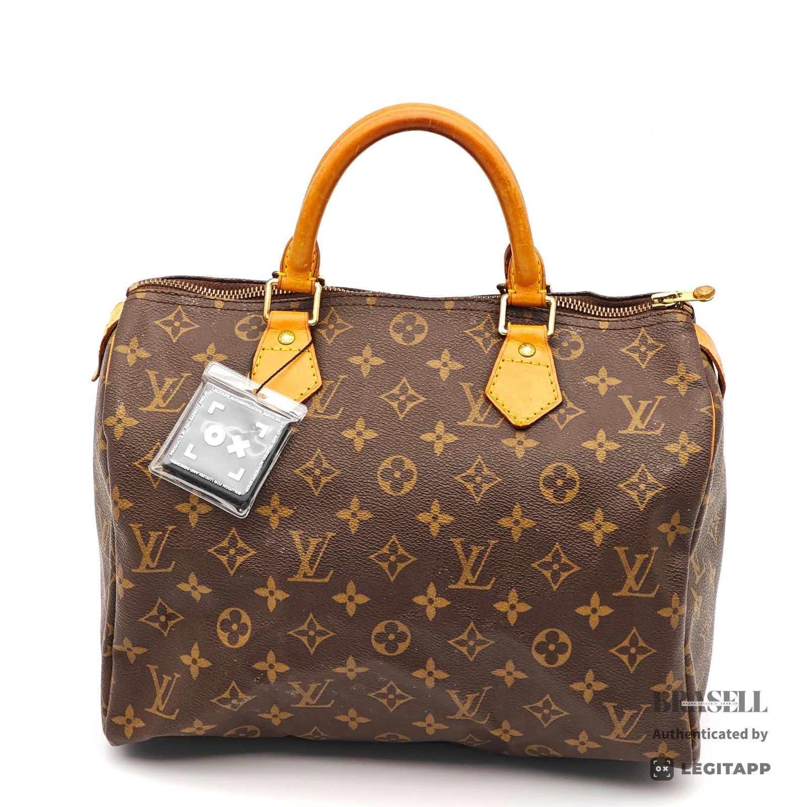 LOUIS VUITTON Speedy 30 Monogram Canvas Brown Hand Bag M41526 【ImportFeeFREE】