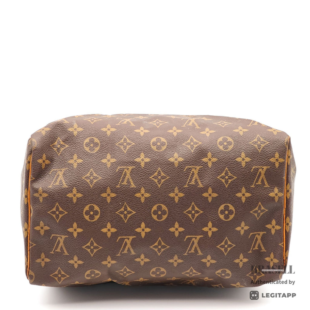 LOUIS VUITTON Speedy 30 Monogram Canvas Brown Hand Bag M41526 【ImportFeeFREE】