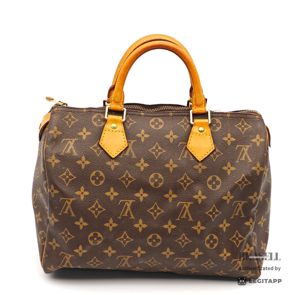 LOUIS VUITTON Speedy 30 Monogram Canvas Brown Hand Bag M41526 【ImportFeeFREE】