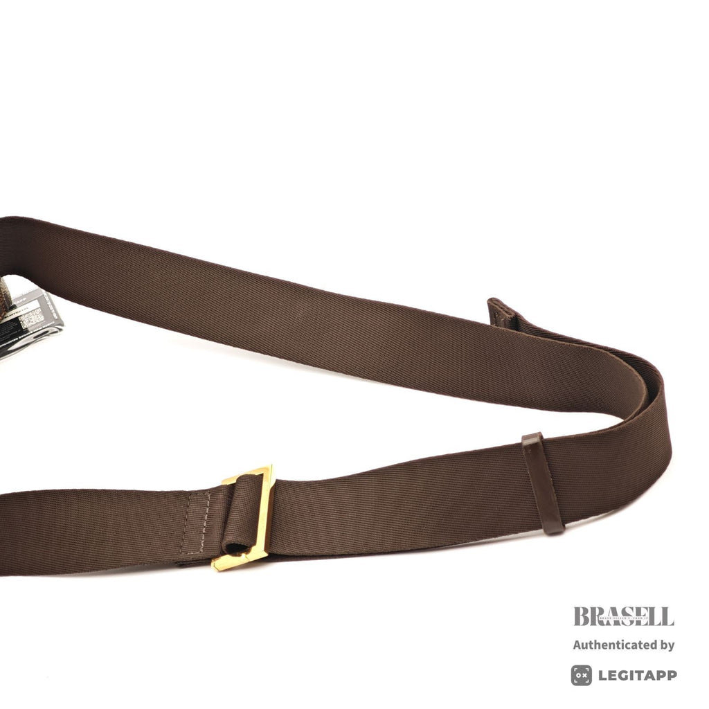 LOUIS VUITTON Geronimos Damier Canvas Brown Waist Bag N51994 【ImportFeeFREE】