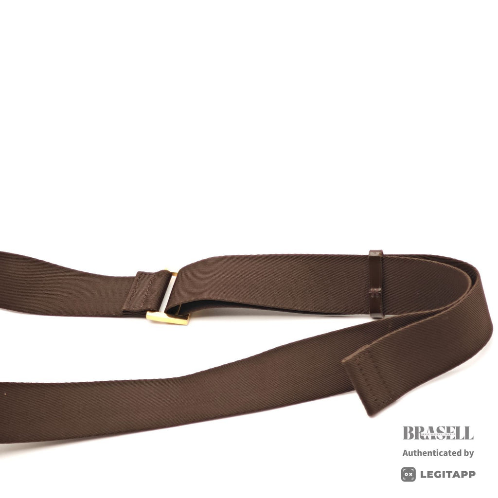 LOUIS VUITTON Geronimos Damier Canvas Brown Waist Bag N51994 【ImportFeeFREE】