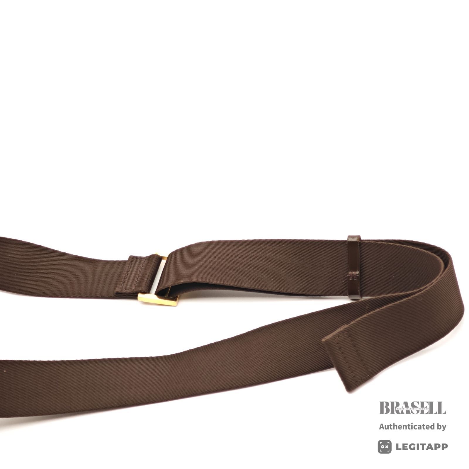 LOUIS VUITTON Geronimos Damier Canvas Brown Waist Bag N51994 【ImportFeeFREE】