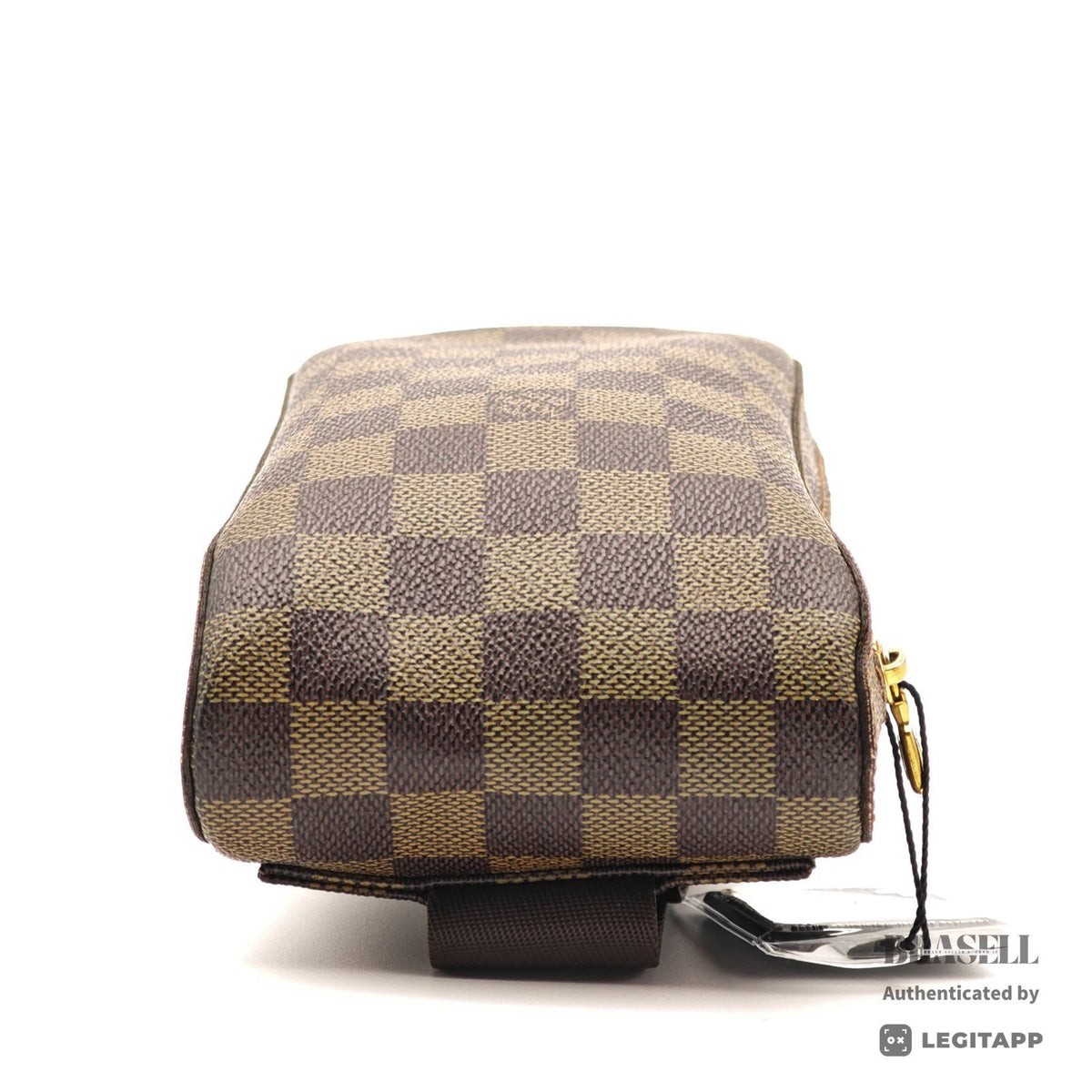 LOUIS VUITTON Geronimos Damier Canvas Brown Waist Bag N51994 【ImportFeeFREE】