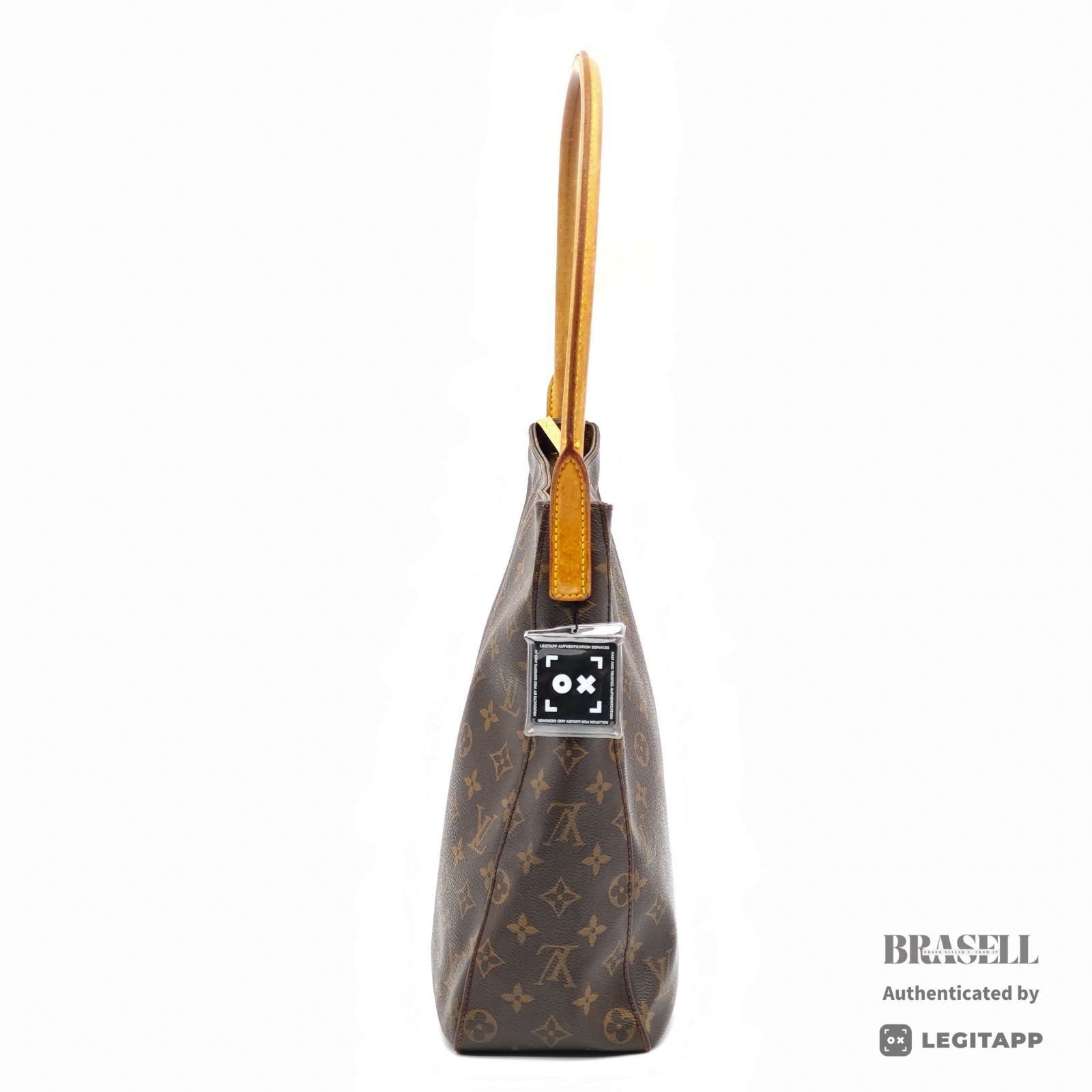 LOUIS VUITTON Looping GM Monogram Canvas Shoulder Bag M51145 【ImportFeeFREE】