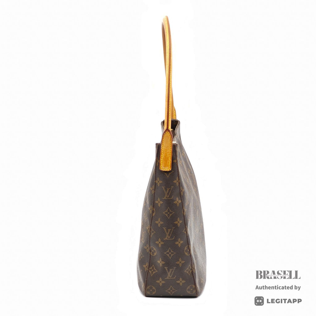 LOUIS VUITTON Looping GM Monogram Canvas Shoulder Bag M51145 【ImportFeeFREE】