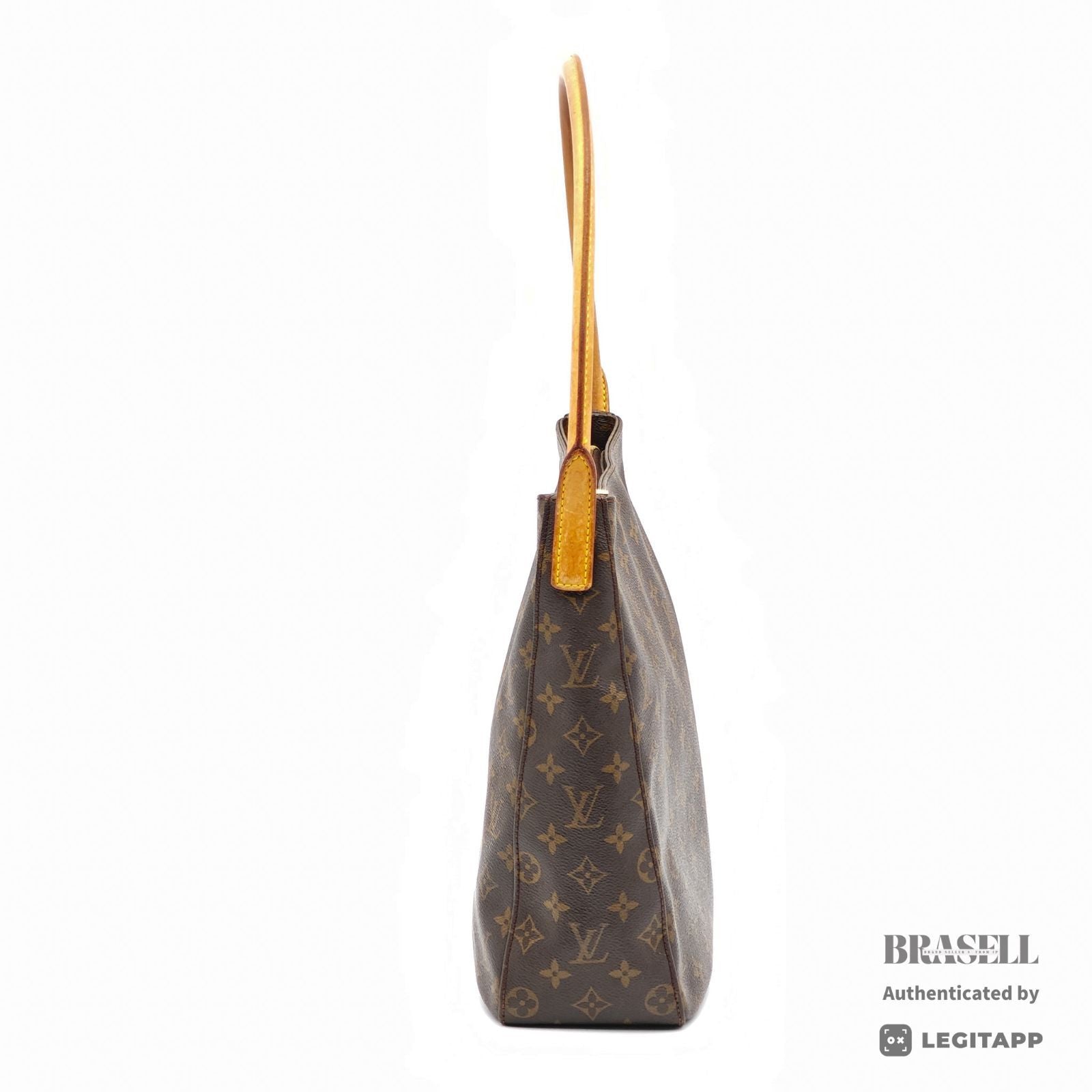 LOUIS VUITTON Looping GM Monogram Canvas Shoulder Bag M51145 【ImportFeeFREE】