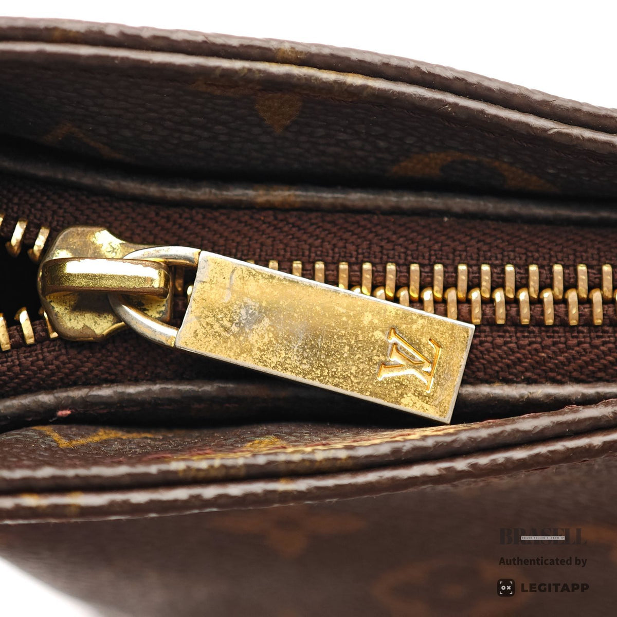LOUIS VUITTON Looping GM Monogram Canvas Shoulder Bag M51145 【ImportFeeFREE】