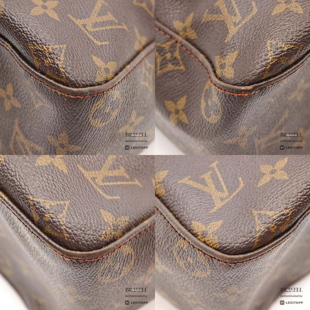 LOUIS VUITTON Looping GM Monogram Canvas Shoulder Bag M51145 【ImportFeeFREE】