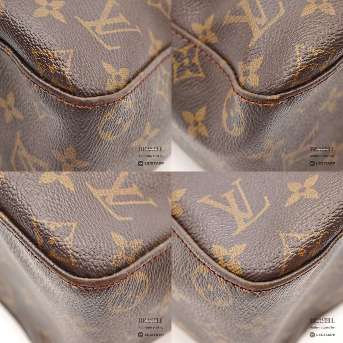 LOUIS VUITTON Looping GM Monogram Canvas Shoulder Bag M51145 【ImportFeeFREE】