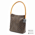 LOUIS VUITTON Looping GM Monogram Canvas Shoulder Bag M51145 【ImportFeeFREE】