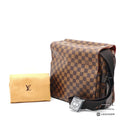 LOUIS VUITTON Naviglio Damier Canvas Shoulder Bag N45255 【ImportFeeFREE】