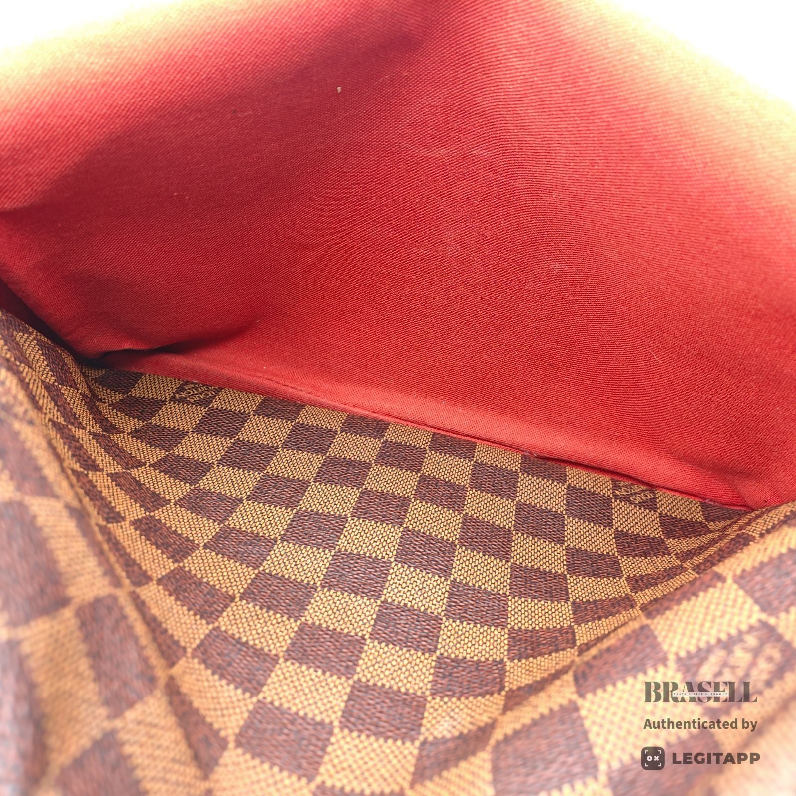 LOUIS VUITTON Naviglio Damier Canvas Shoulder Bag N45255 【ImportFeeFREE】