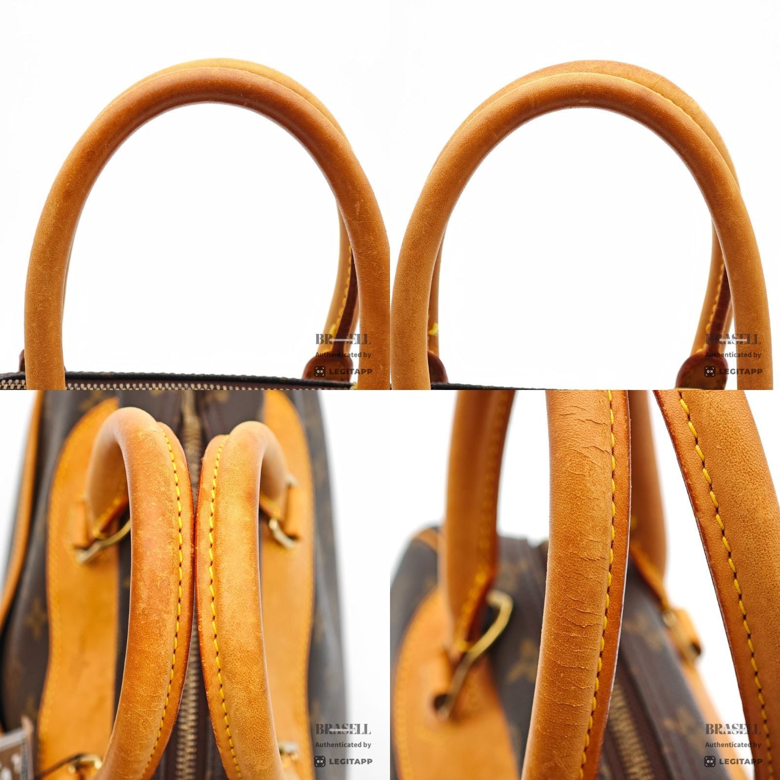 LOUIS VUITTON Deauville Monogram Canvas Brown Hand Bag M47270 【ImportFeeFREE】