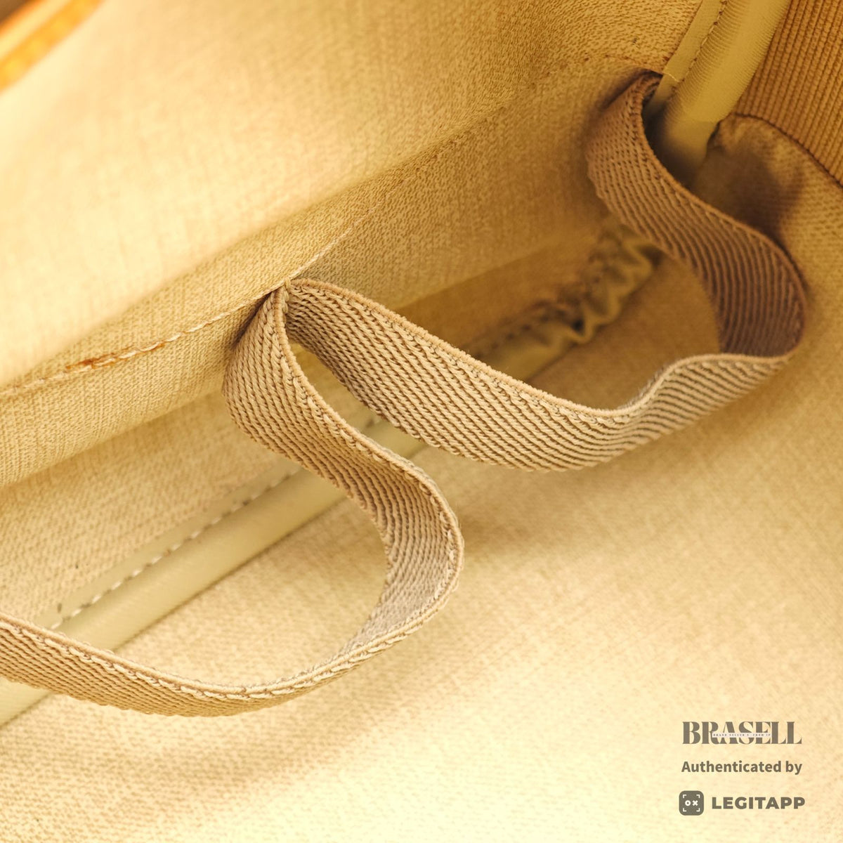 LOUIS VUITTON Deauville Monogram Canvas Brown Hand Bag M47270 【ImportFeeFREE】