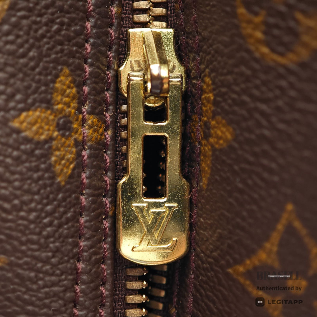 LOUIS VUITTON Deauville Monogram Canvas Brown Hand Bag M47270 【ImportFeeFREE】
