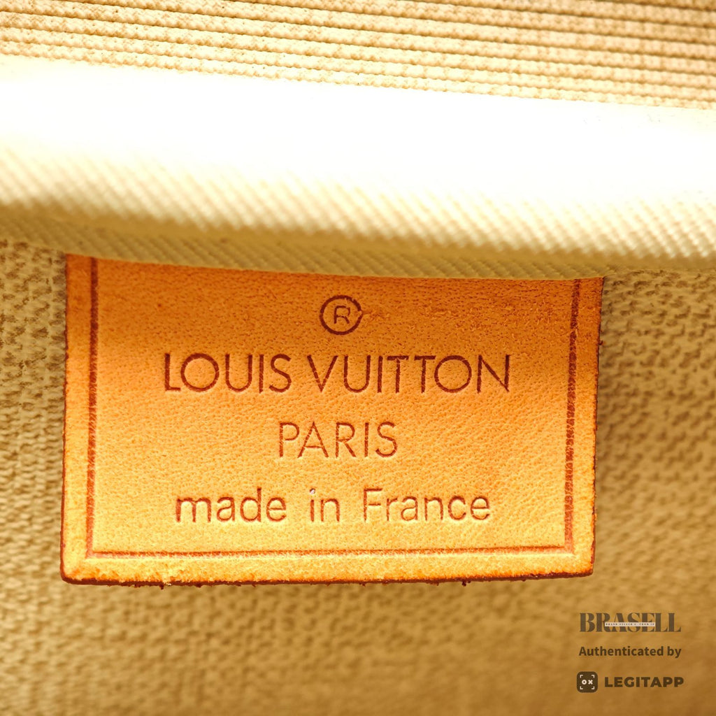 LOUIS VUITTON Deauville Monogram Canvas Brown Hand Bag M47270 【ImportFeeFREE】