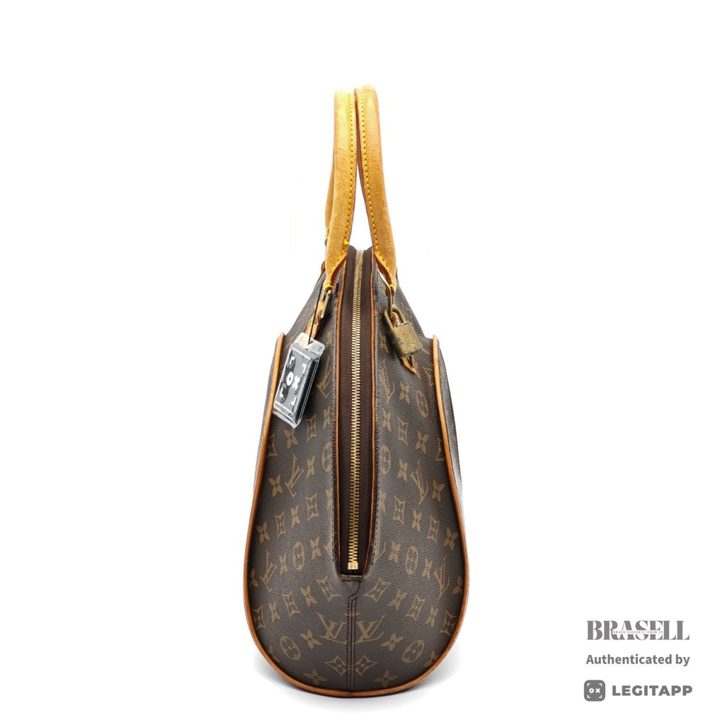 LOUIS VUITTON Ellipse MM Monogram Canvas Brown Hand Bag M51126 【ImportFeeFREE】
