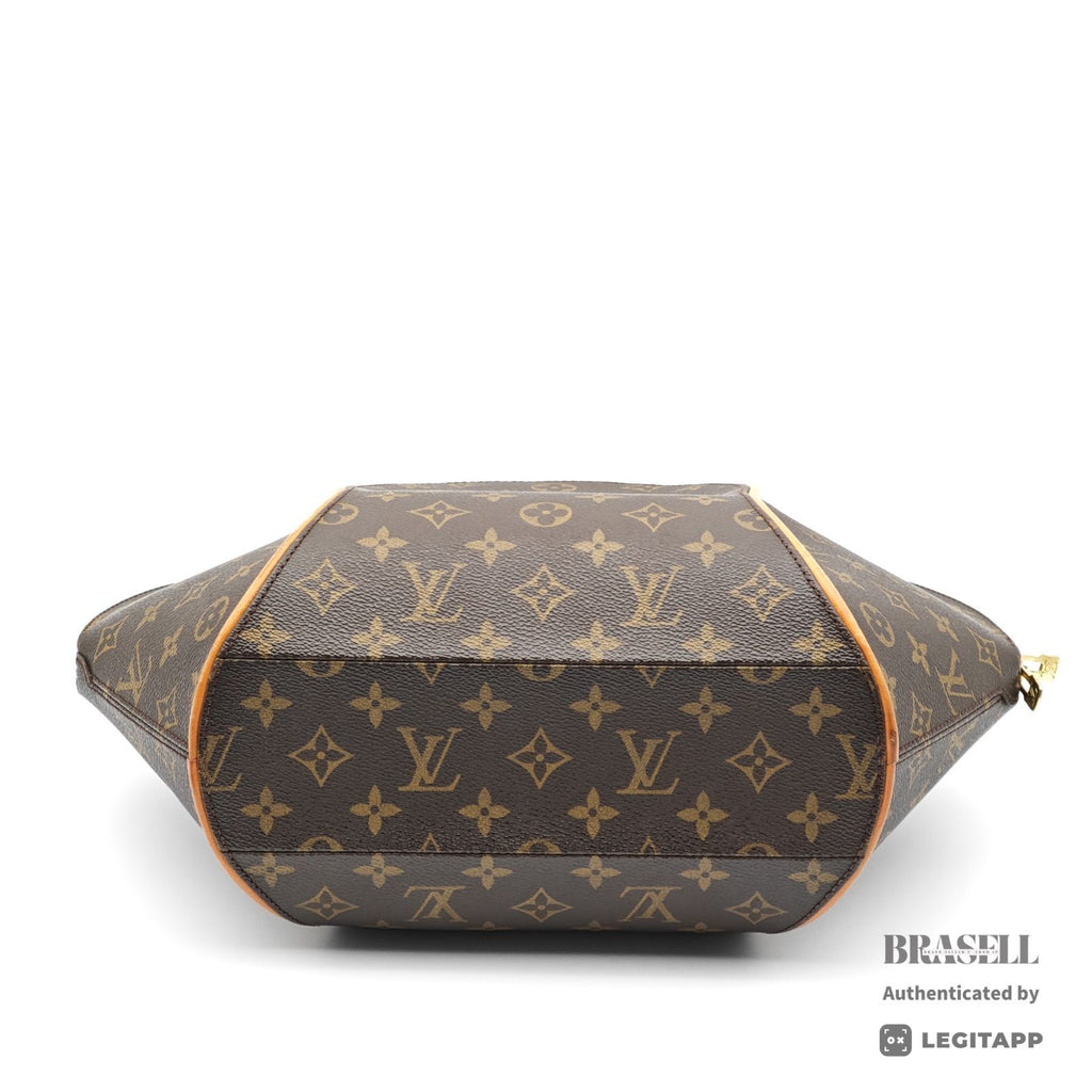 LOUIS VUITTON Ellipse MM Monogram Canvas Brown Hand Bag M51126 【ImportFeeFREE】