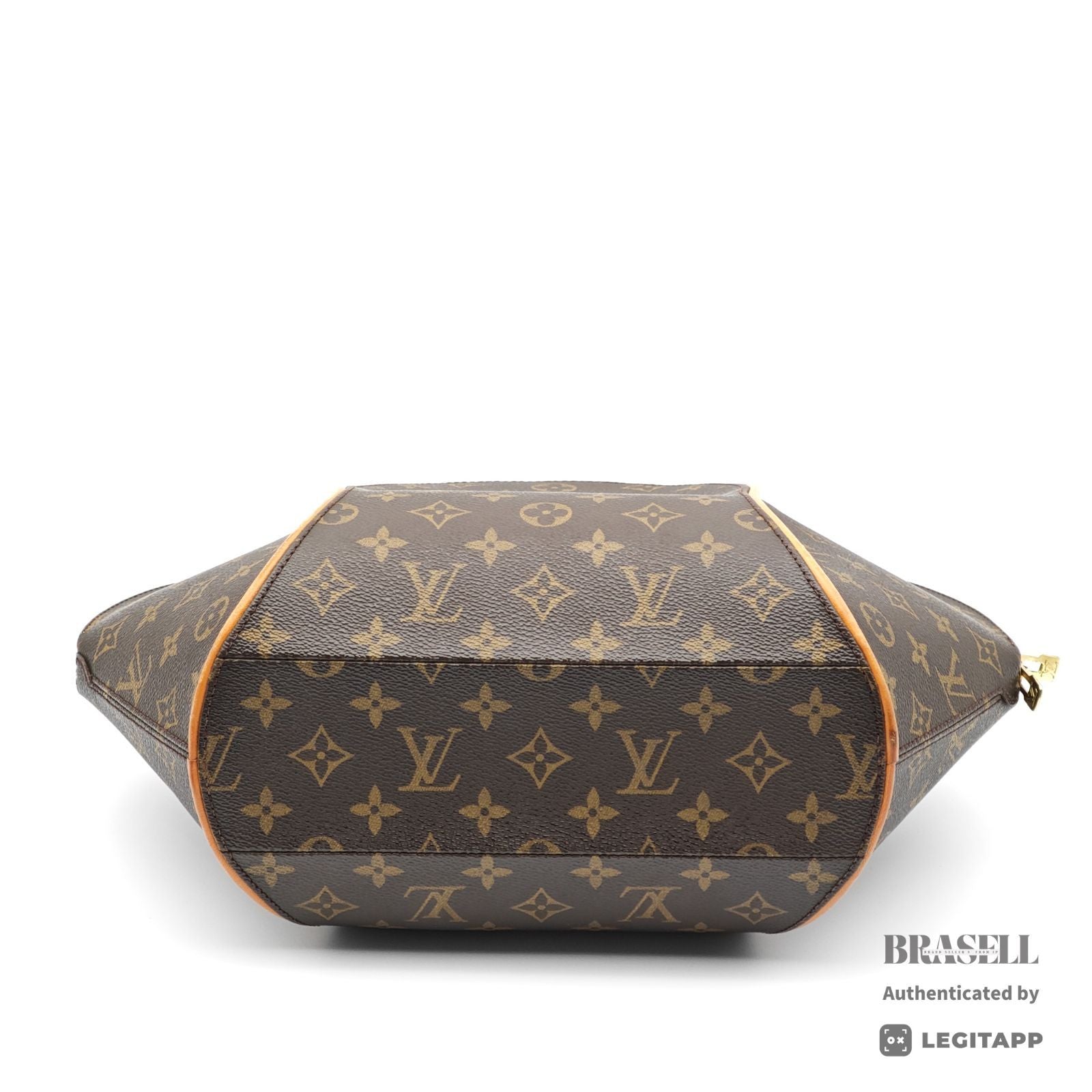 LOUIS VUITTON Ellipse MM Monogram Canvas Brown Hand Bag M51126 【ImportFeeFREE】