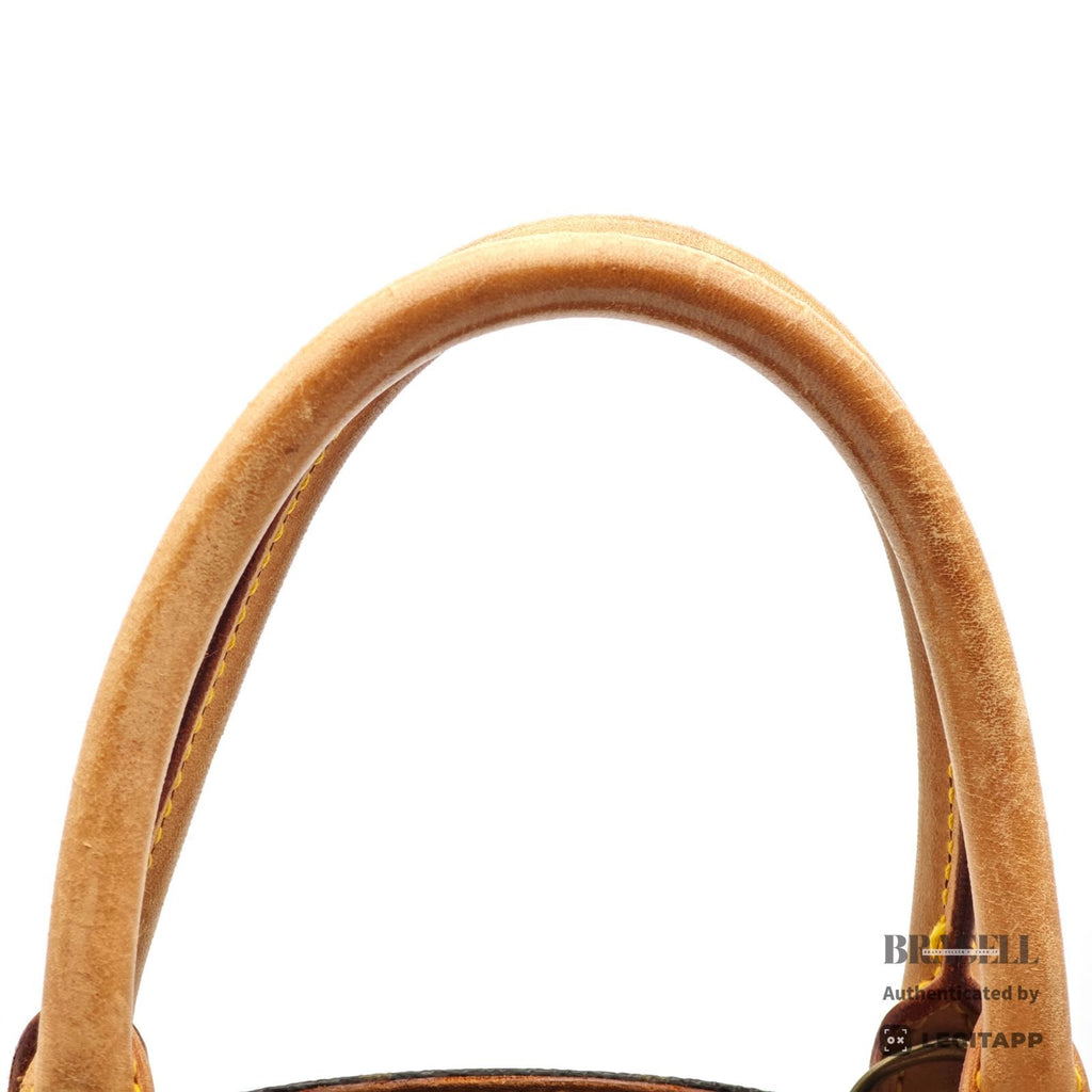 LOUIS VUITTON Ellipse MM Monogram Canvas Brown Hand Bag M51126 【ImportFeeFREE】
