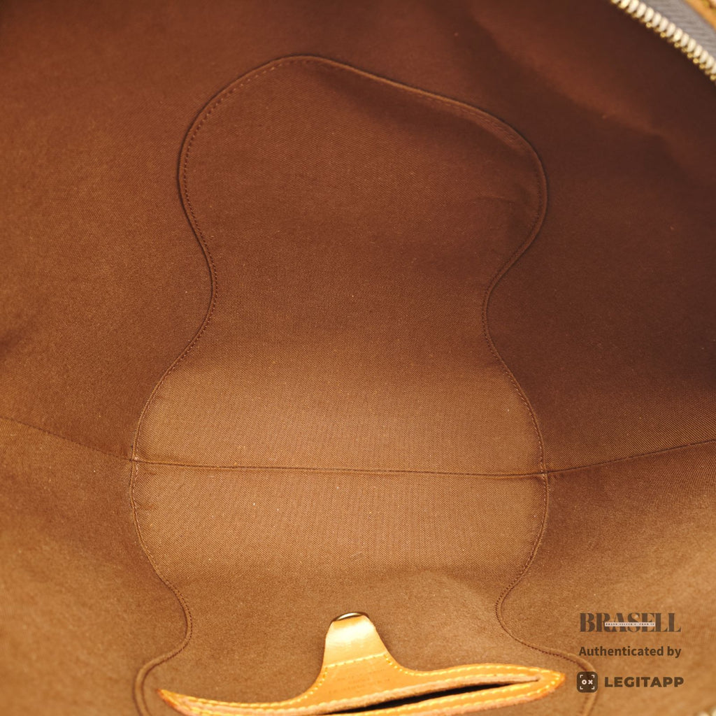 LOUIS VUITTON Ellipse MM Monogram Canvas Brown Hand Bag M51126 【ImportFeeFREE】