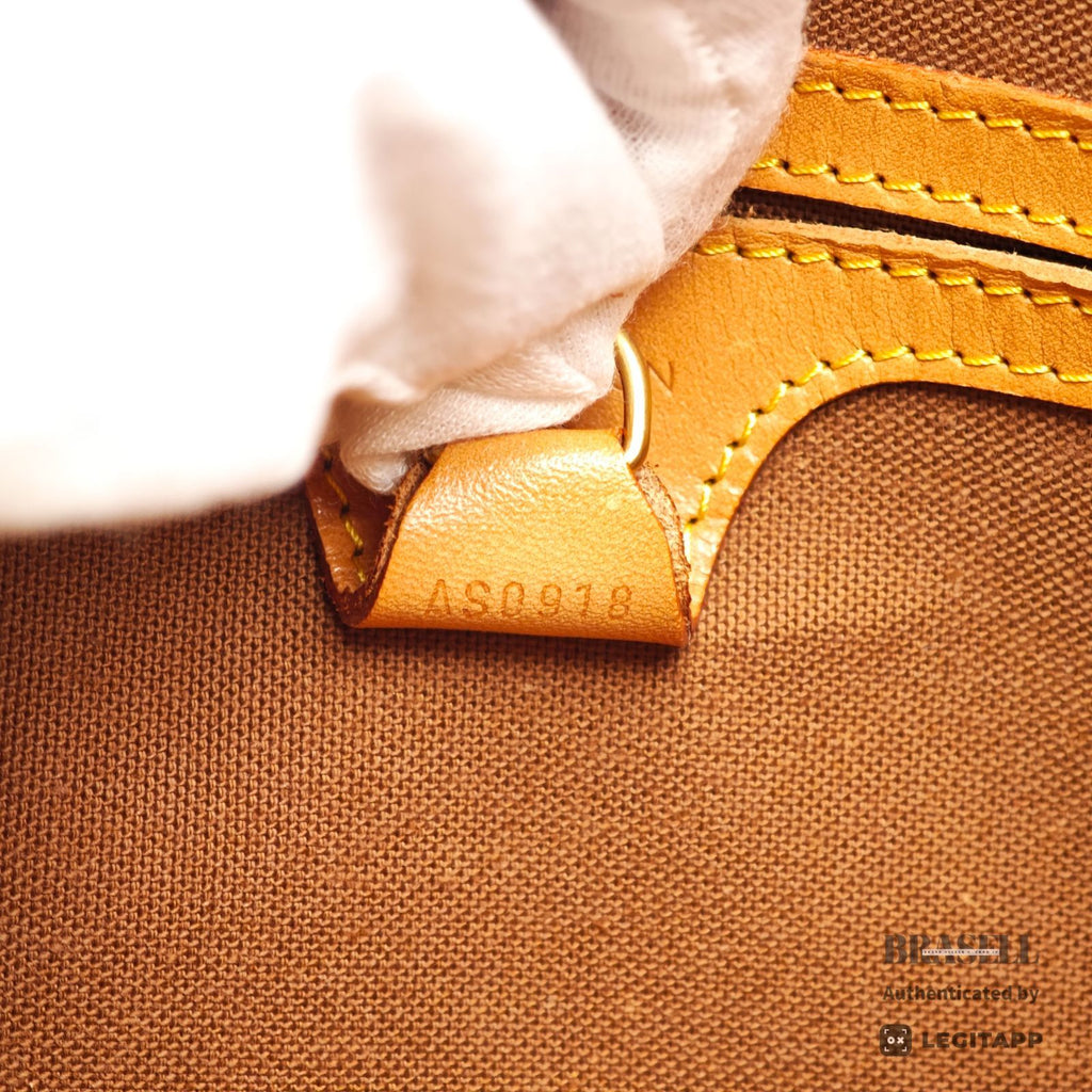 LOUIS VUITTON Ellipse MM Monogram Canvas Brown Hand Bag M51126 【ImportFeeFREE】