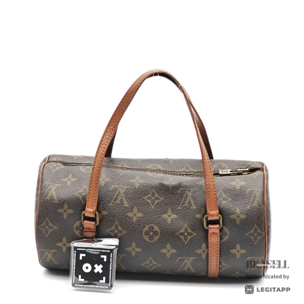 LOUIS VUITTON Papillon 26 Monogram Canvas Boston Bag M51366 【ImportFeeFREE】