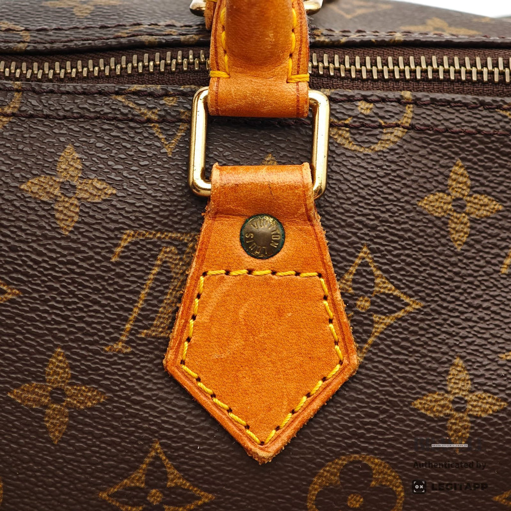 LOUIS VUITTON Speedy 35 Monogram Canvas Boston Bag M41524 【ImportFeeFREE】