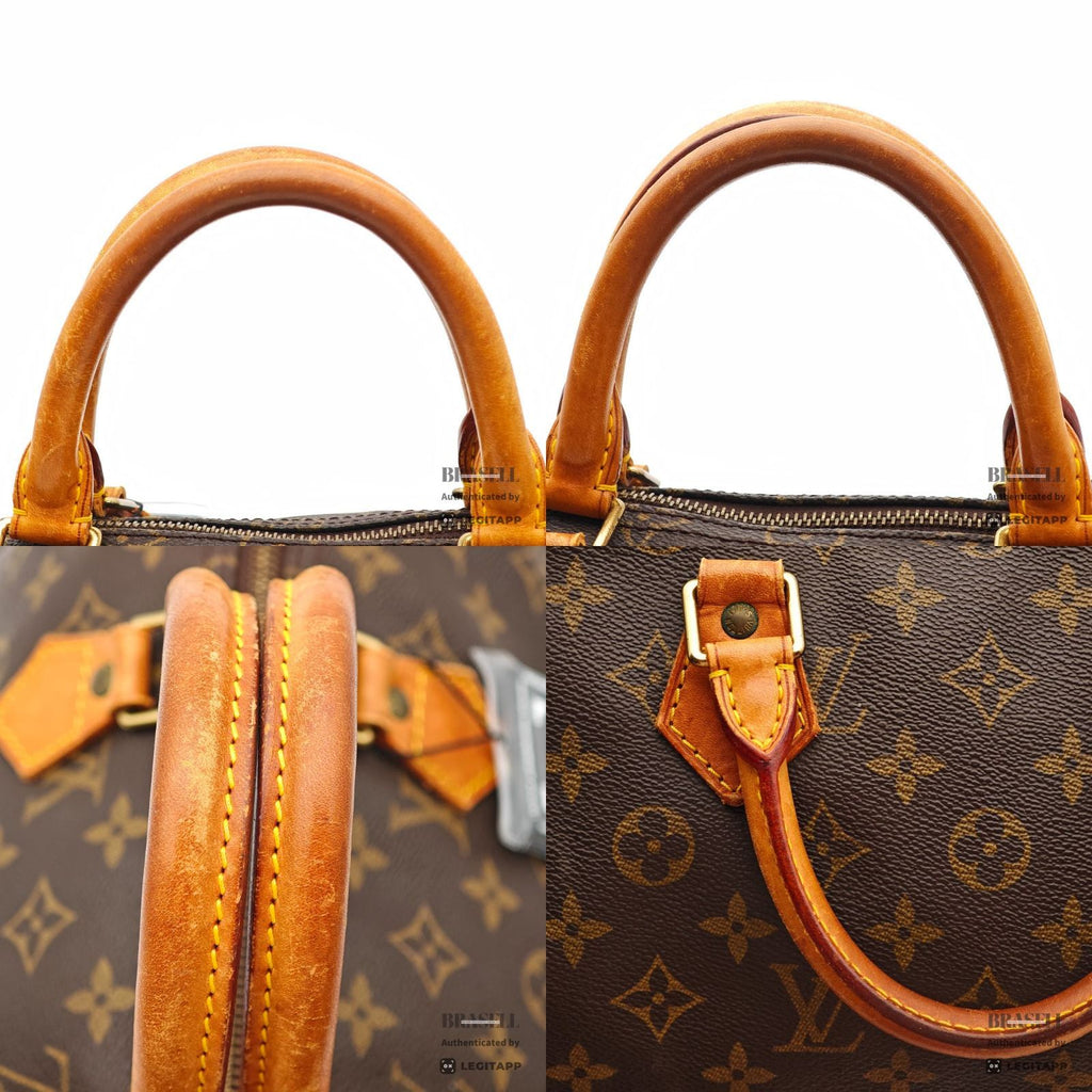 LOUIS VUITTON Speedy 35 Monogram Canvas Boston Bag M41524 【ImportFeeFREE】
