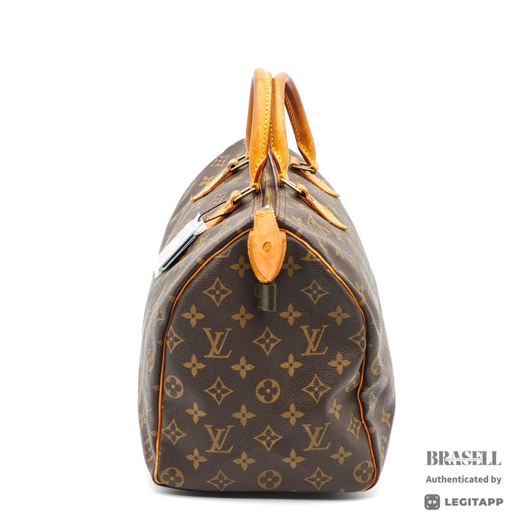 LOUIS VUITTON Speedy 35 Monogram Canvas Boston Bag M41524 【ImportFeeFREE】
