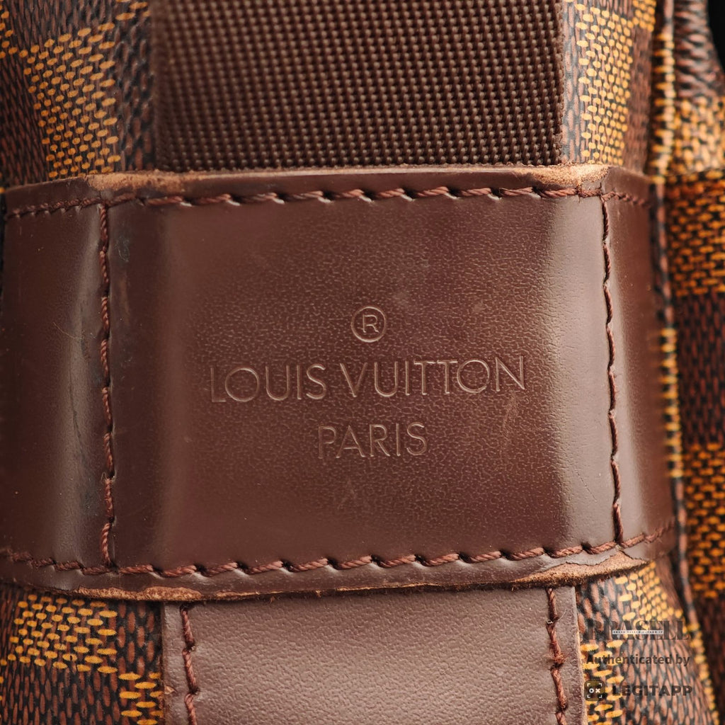 LOUIS VUITTON Naviglio Damier Ebene Canvas Shoulder Bag N45255 【ImportFeeFREE】