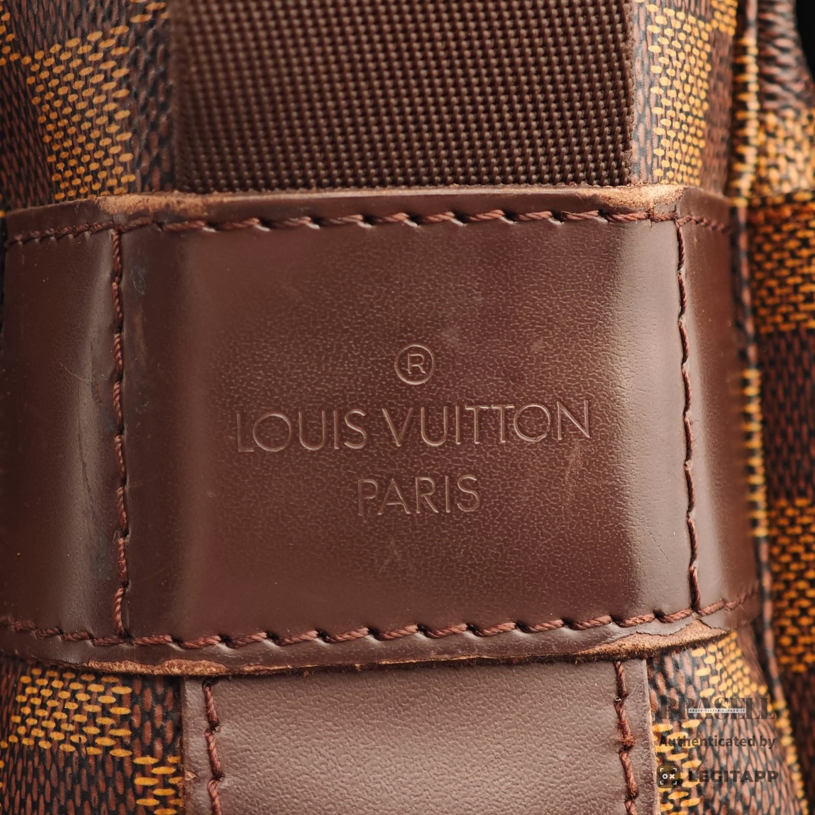 LOUIS VUITTON Naviglio Damier Ebene Canvas Shoulder Bag N45255 【ImportFeeFREE】