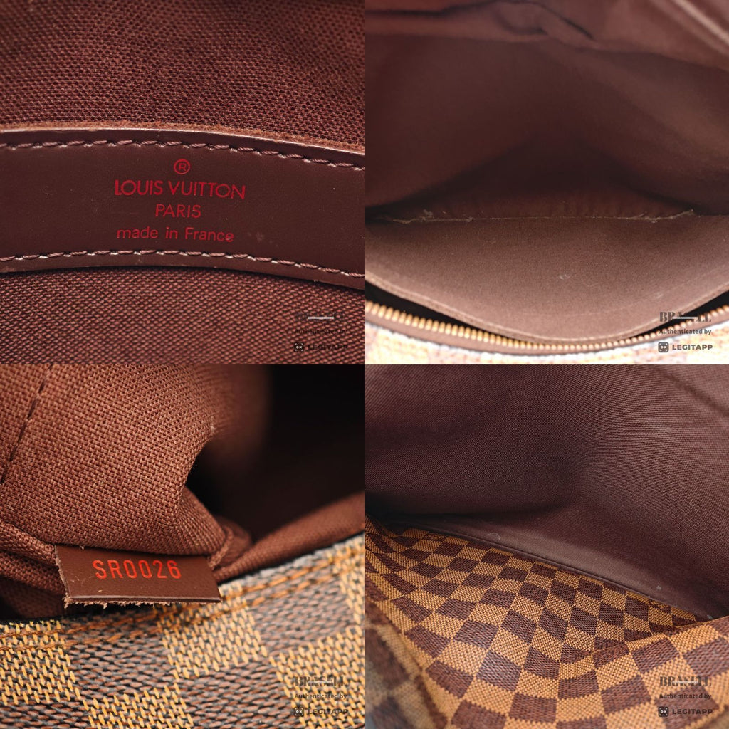 LOUIS VUITTON Naviglio Damier Ebene Canvas Shoulder Bag N45255 【ImportFeeFREE】