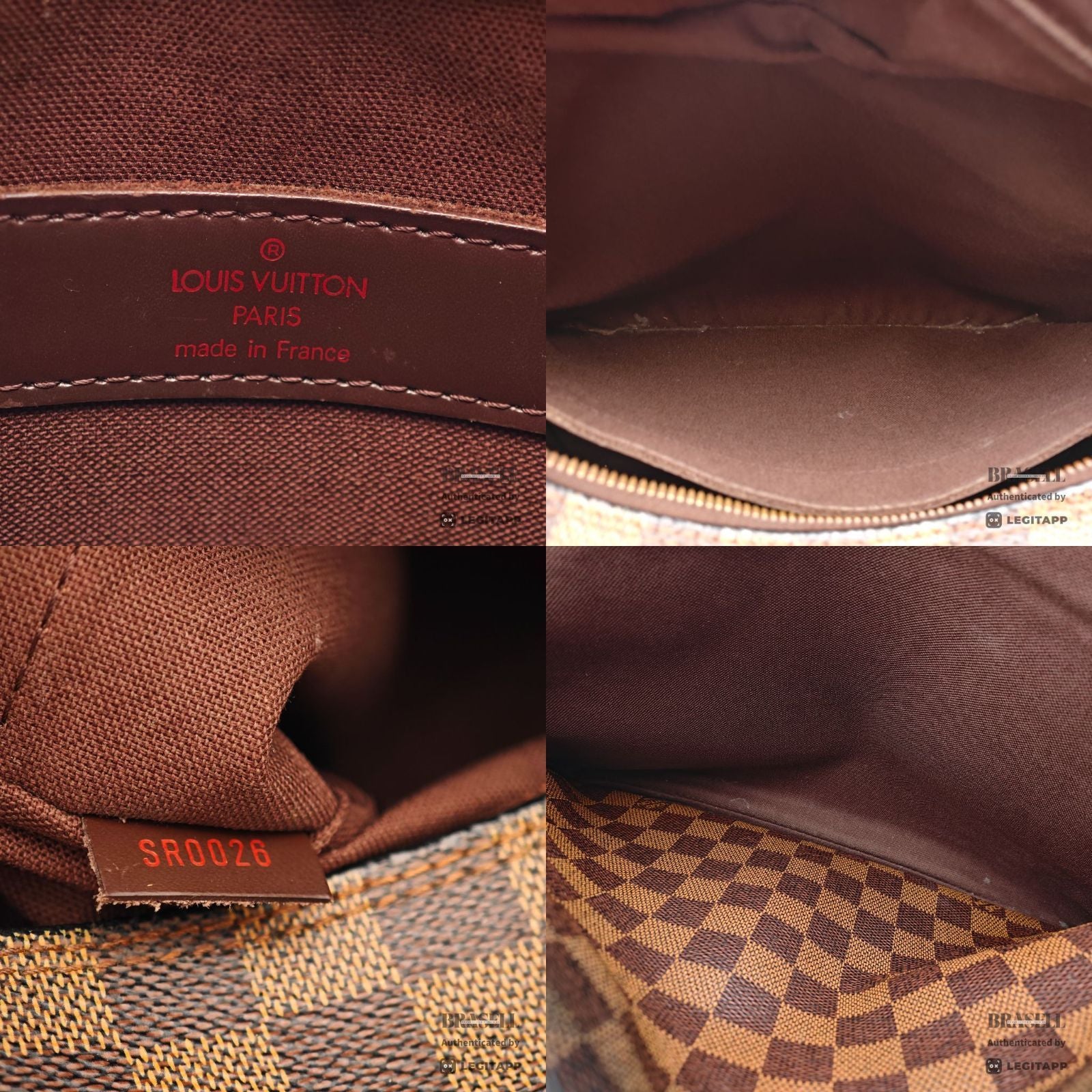 LOUIS VUITTON Naviglio Damier Ebene Canvas Shoulder Bag N45255 【ImportFeeFREE】