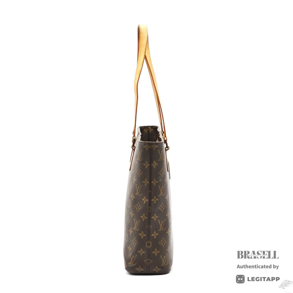 LOUIS VUITTON Luco Monogram Canvas Brown Tote Bag M51155 【ImportFeeFREE】