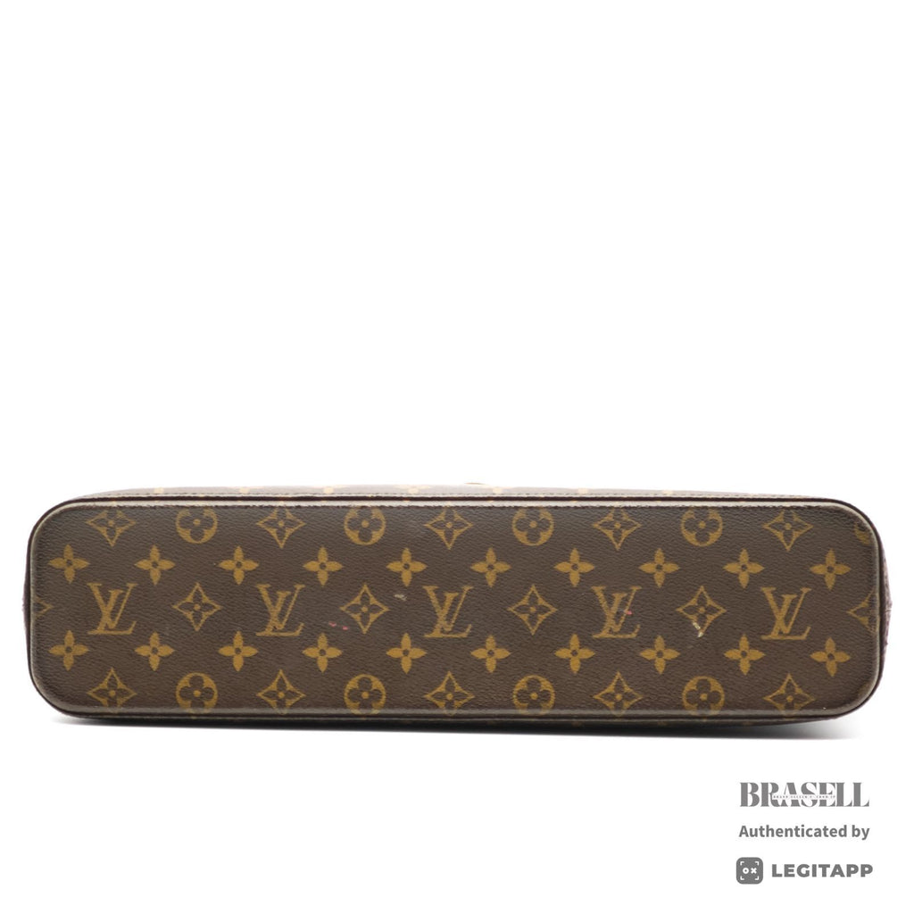 LOUIS VUITTON Luco Monogram Canvas Brown Tote Bag M51155 【ImportFeeFREE】